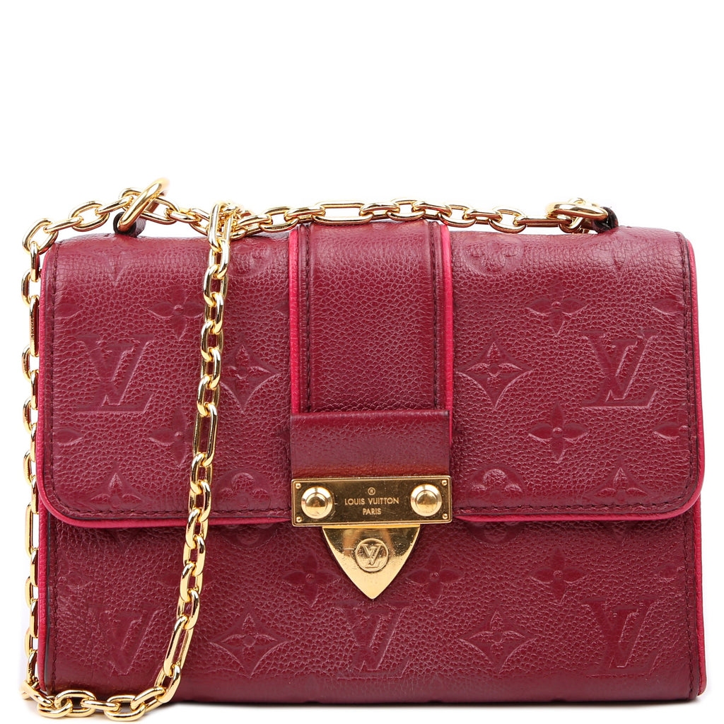 Louis Vuitton Saint Sulpice PM Empreinte Burgundy/Pink