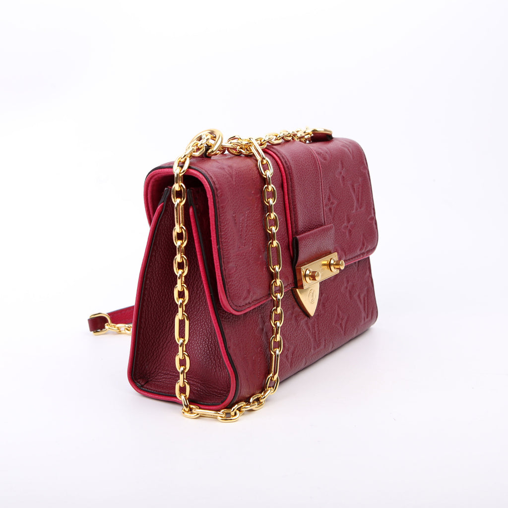 Louis Vuitton Saint Sulpice PM Empreinte Burgundy/Pink