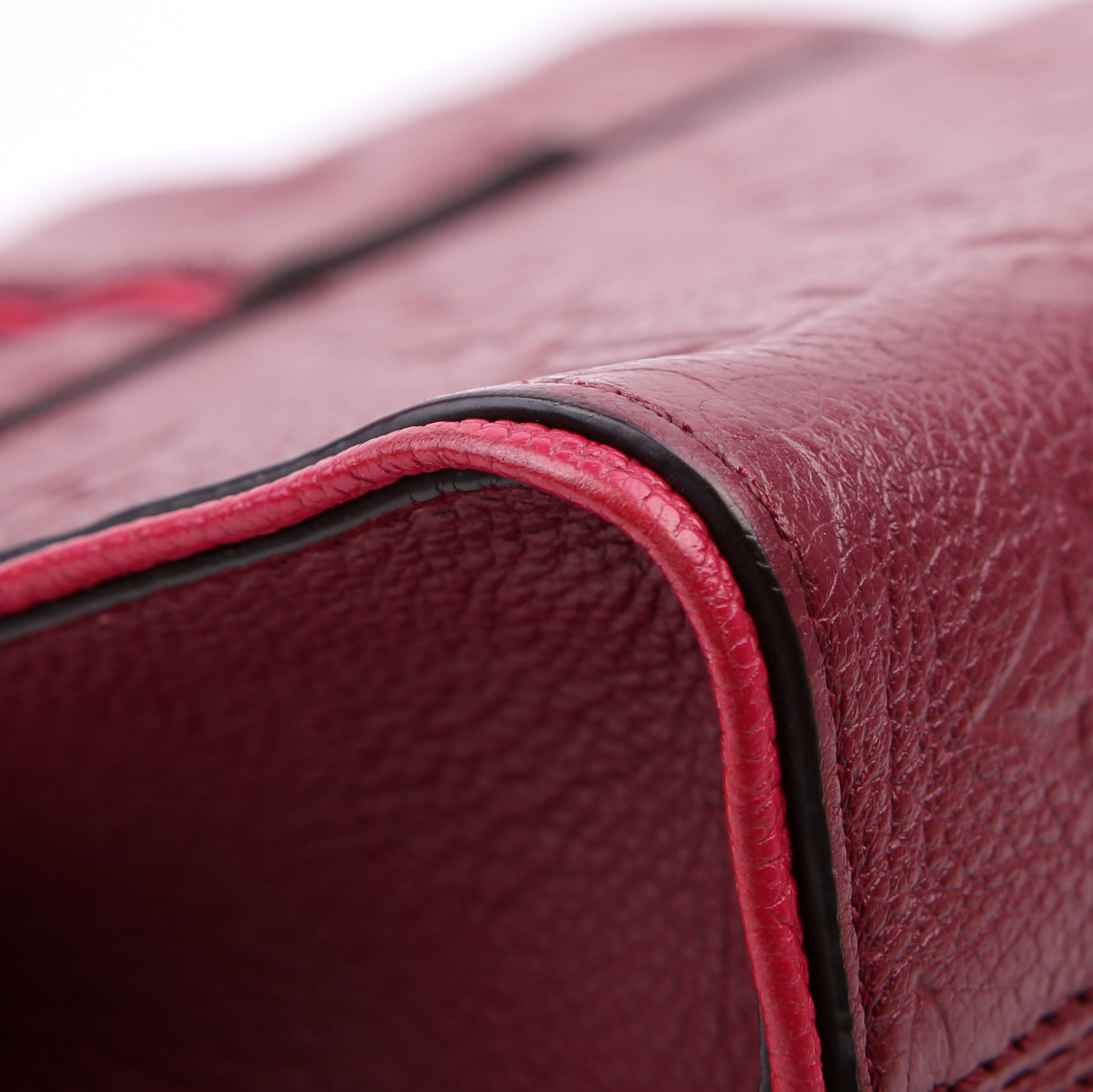 Louis Vuitton Saint Sulpice PM Empreinte Burgundy/Pink