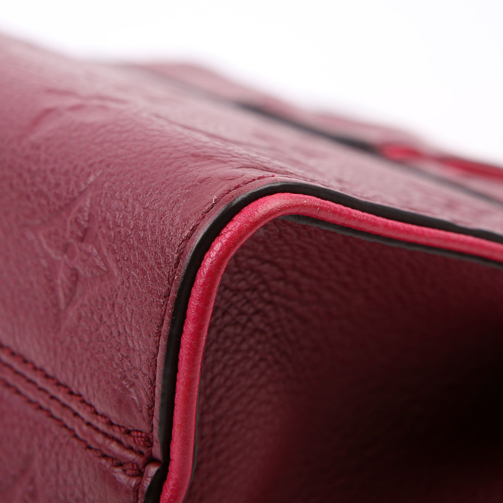 Louis Vuitton Saint Sulpice PM Empreinte Burgundy/Pink