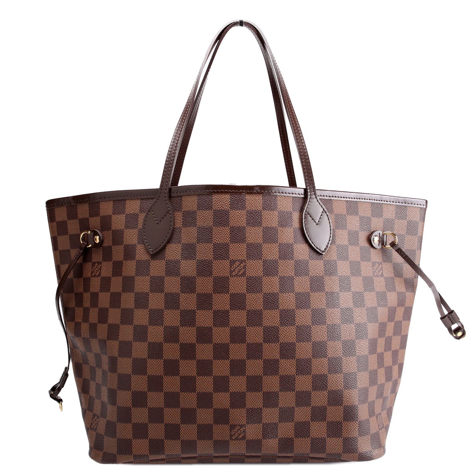 Louis Vuitton Neverfull MM Damier Ebene Brown/Red
