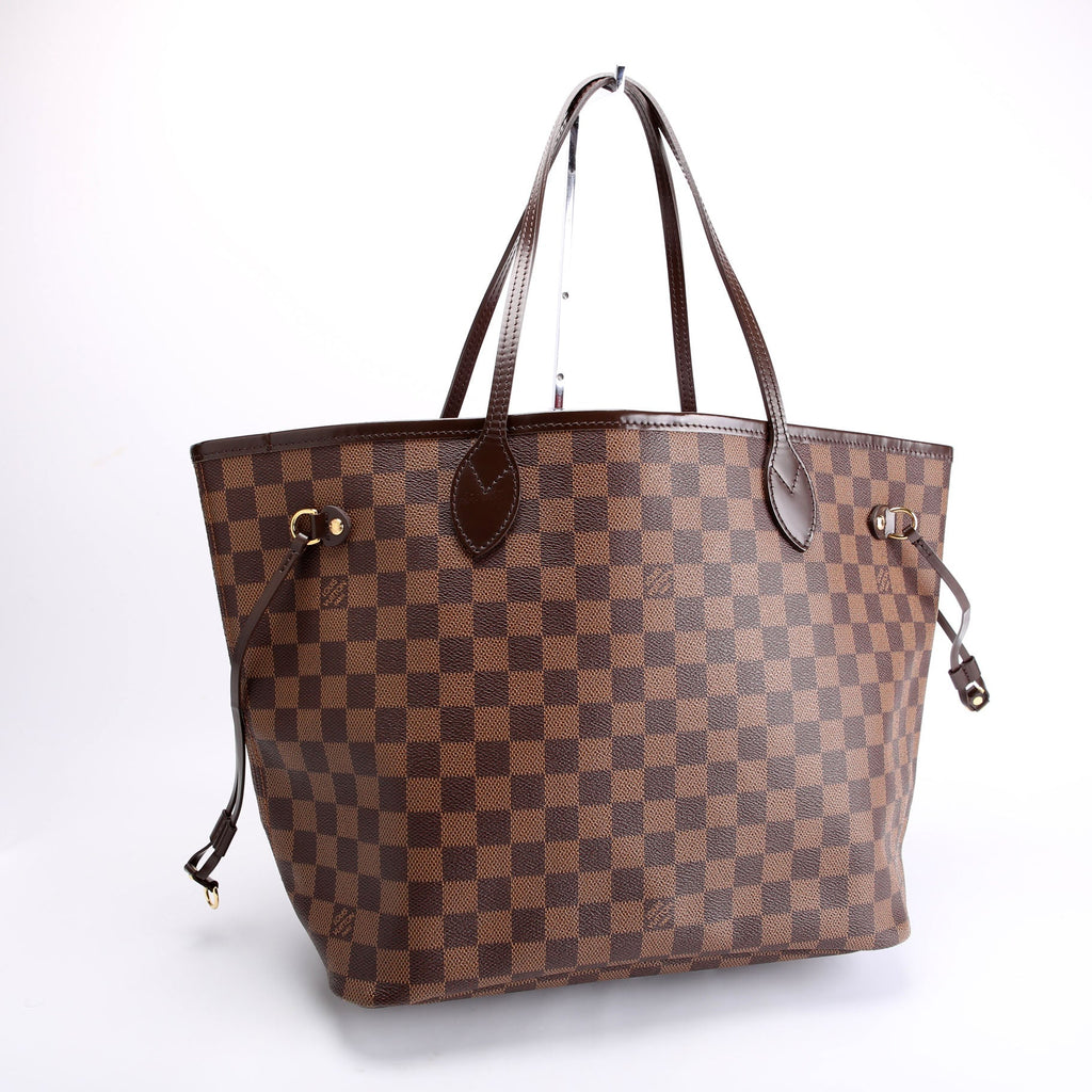 Louis Vuitton Neverfull MM Damier Ebene Brown/Red
