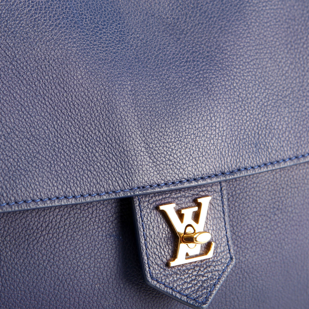 Louis Vuitton Lockme PM Calfskin Navy
