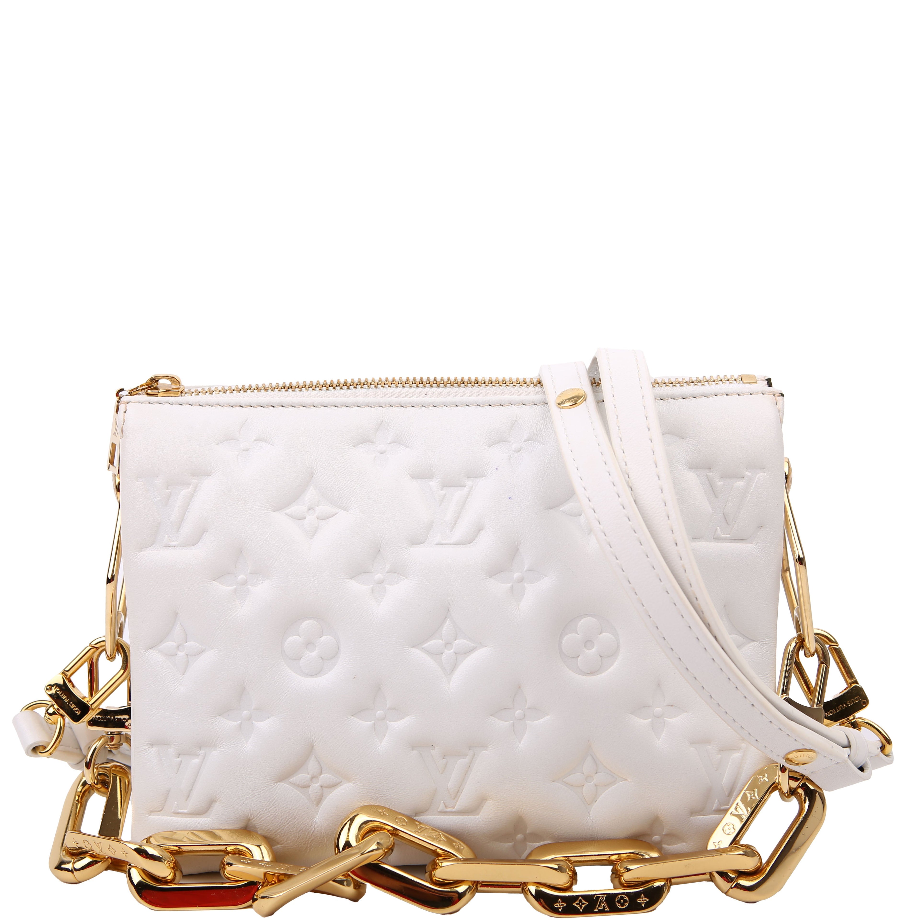 Louis Vuitton Coussin BB Lambskin New Version White