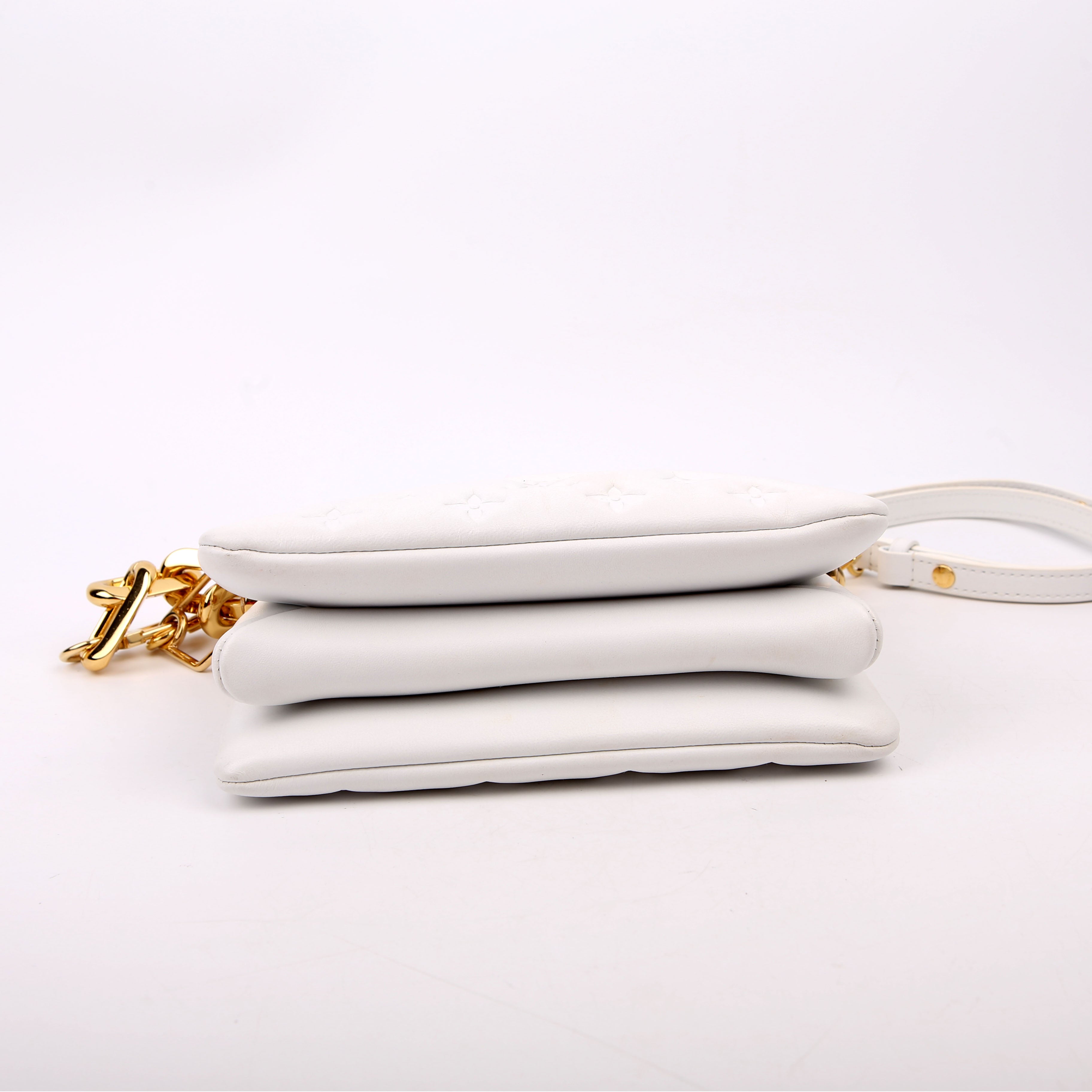 Louis Vuitton Coussin BB Lambskin New Version White