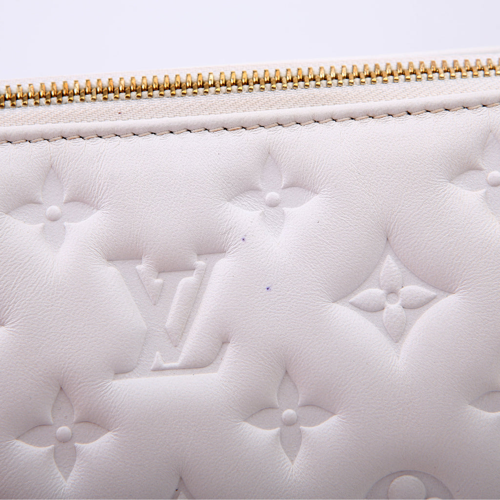 Louis Vuitton Coussin BB Lambskin New Version White