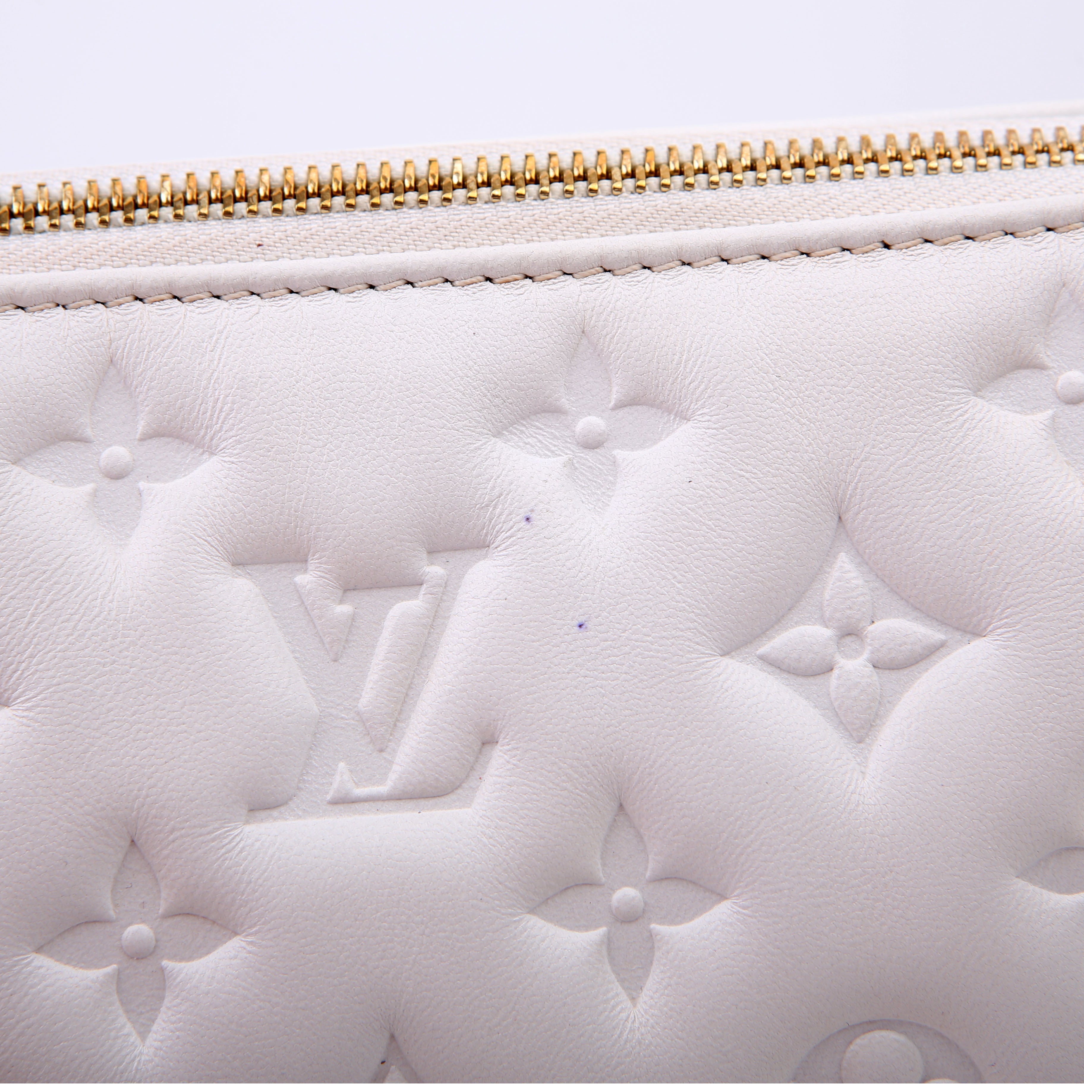 Louis Vuitton Coussin BB Lambskin New Version White