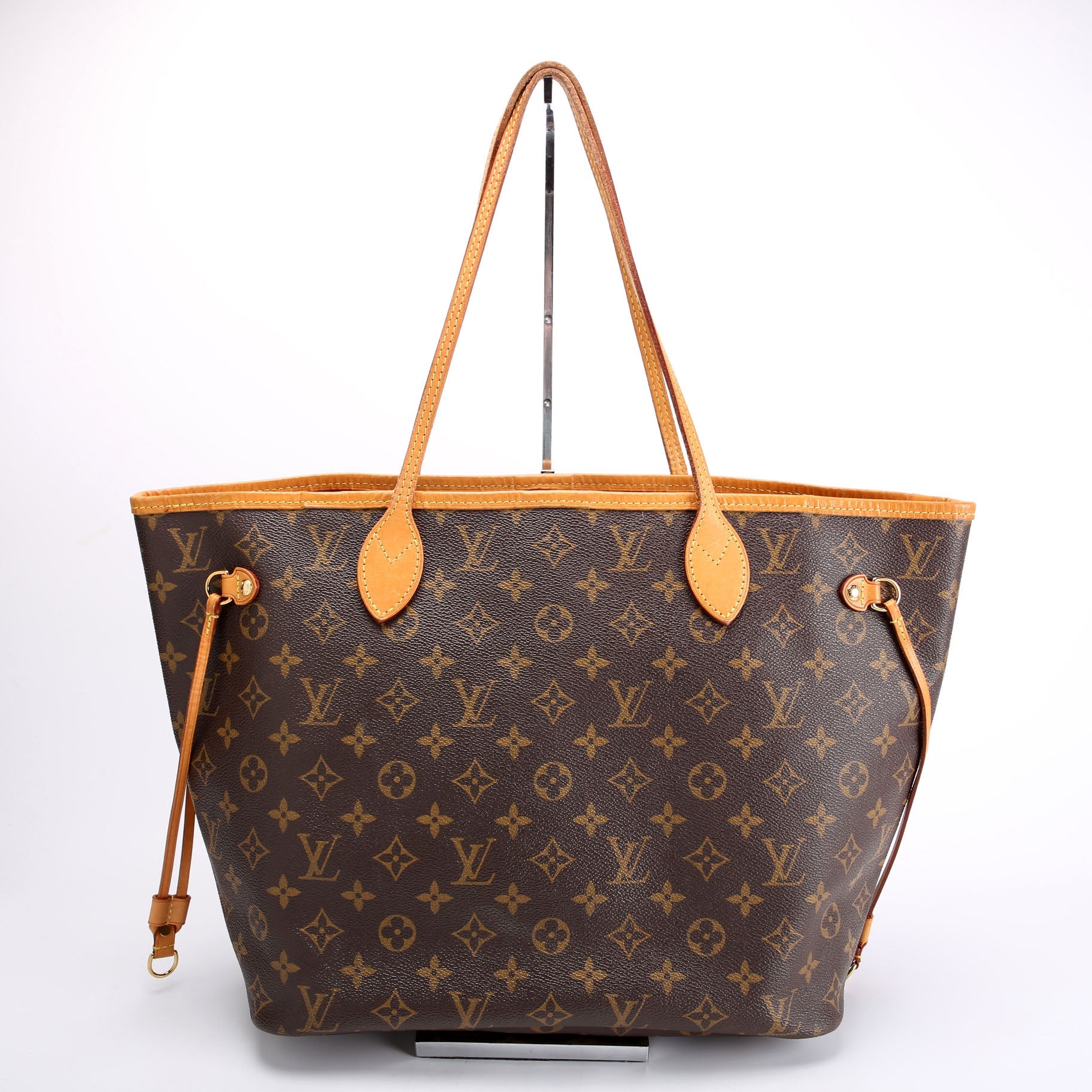 Louis Vuitton Neverfull With Wallet MM Monogram Pink