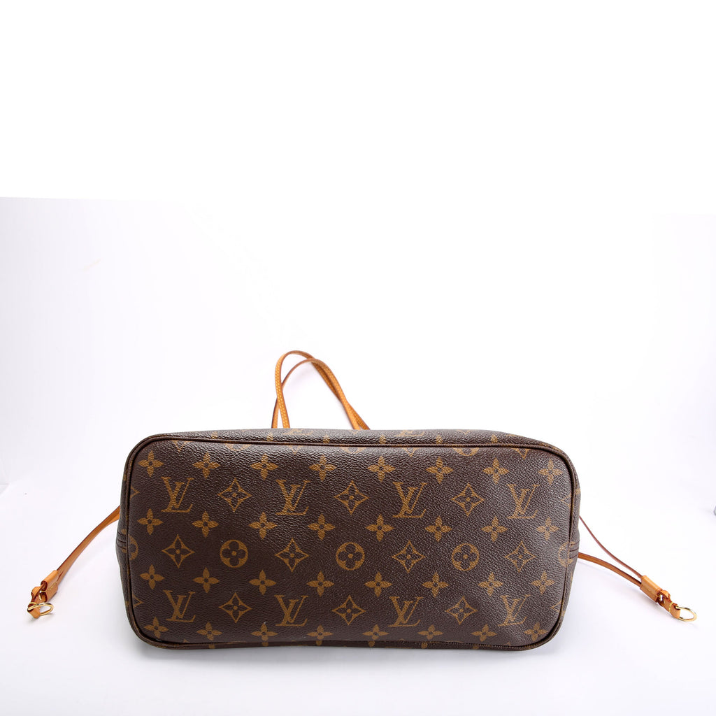 Louis Vuitton Neverfull With Wallet MM Monogram Pink