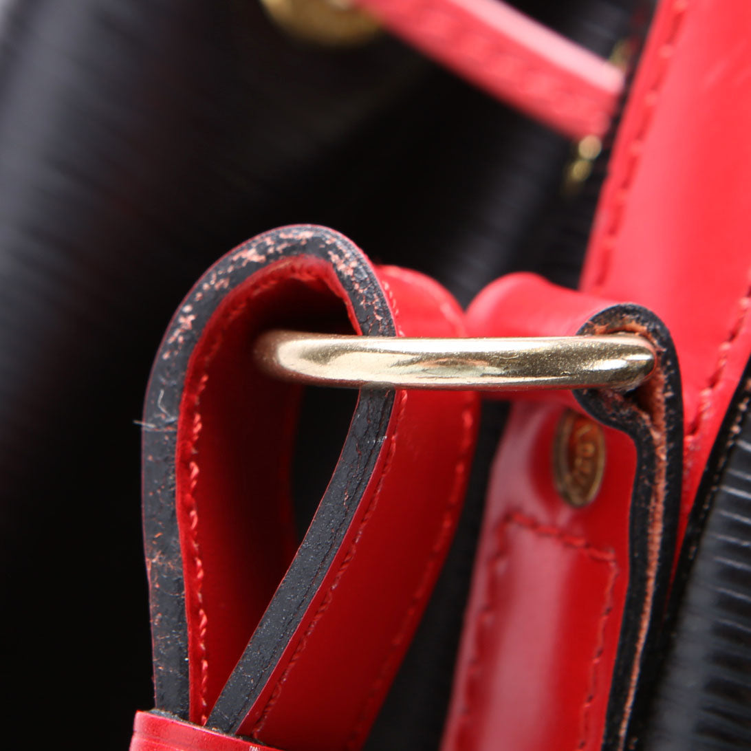 Louis Vuitton Noe Epi Leather Vintage Black/Red