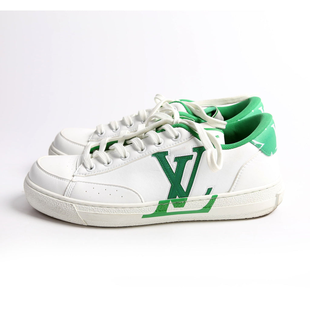Louis Vuitton Charlie Leather Sneakers Size 36.5 White