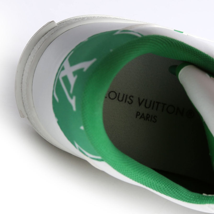 Louis Vuitton Charlie Leather Sneakers Size 36.5 White