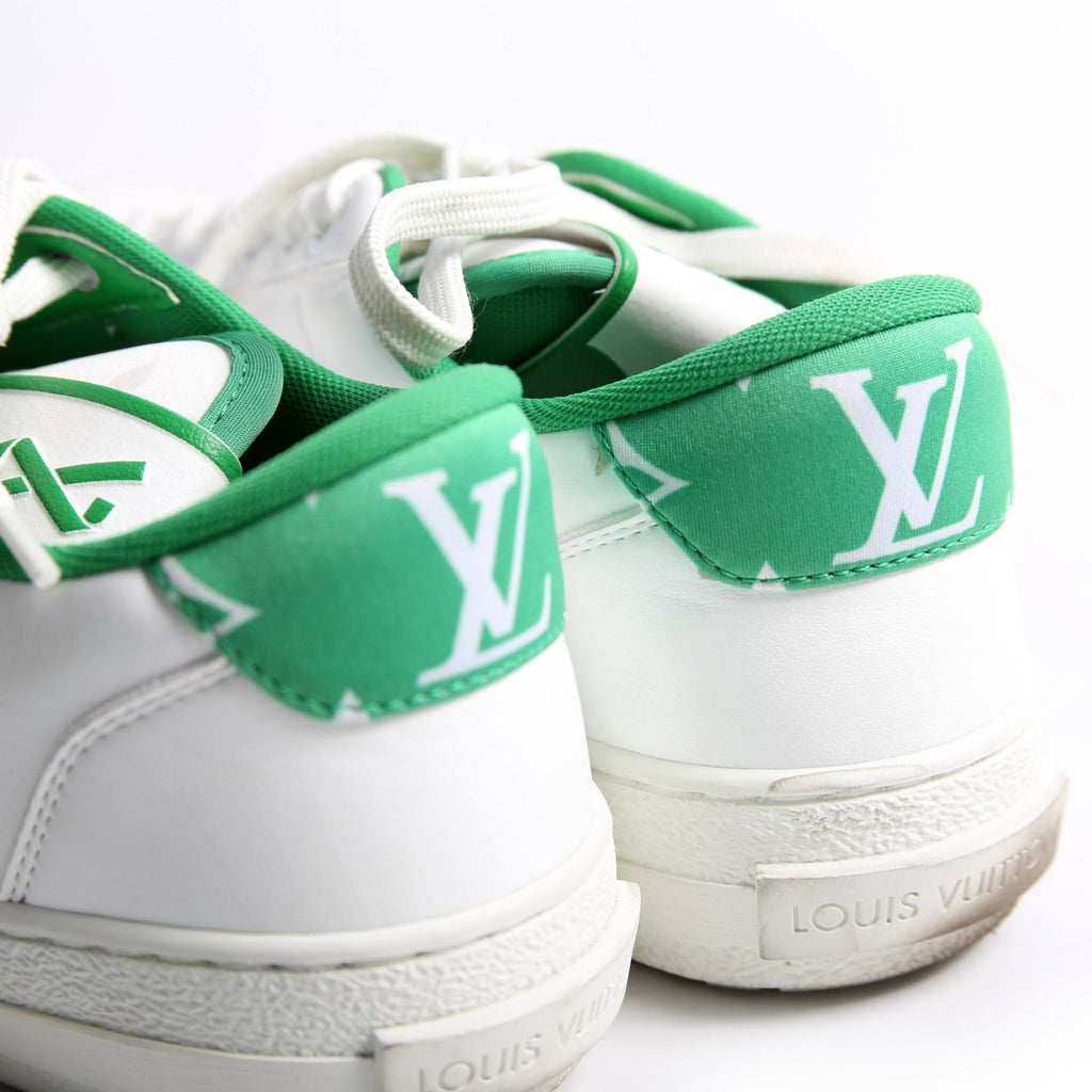 Louis Vuitton Charlie Leather Sneakers Size 36.5 White