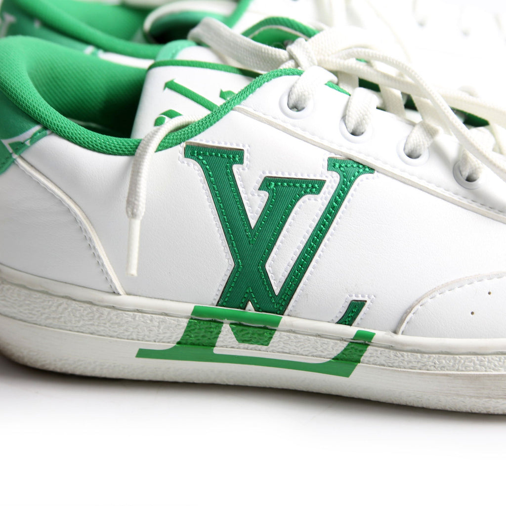Louis Vuitton Charlie Leather Sneakers Size 36.5 White