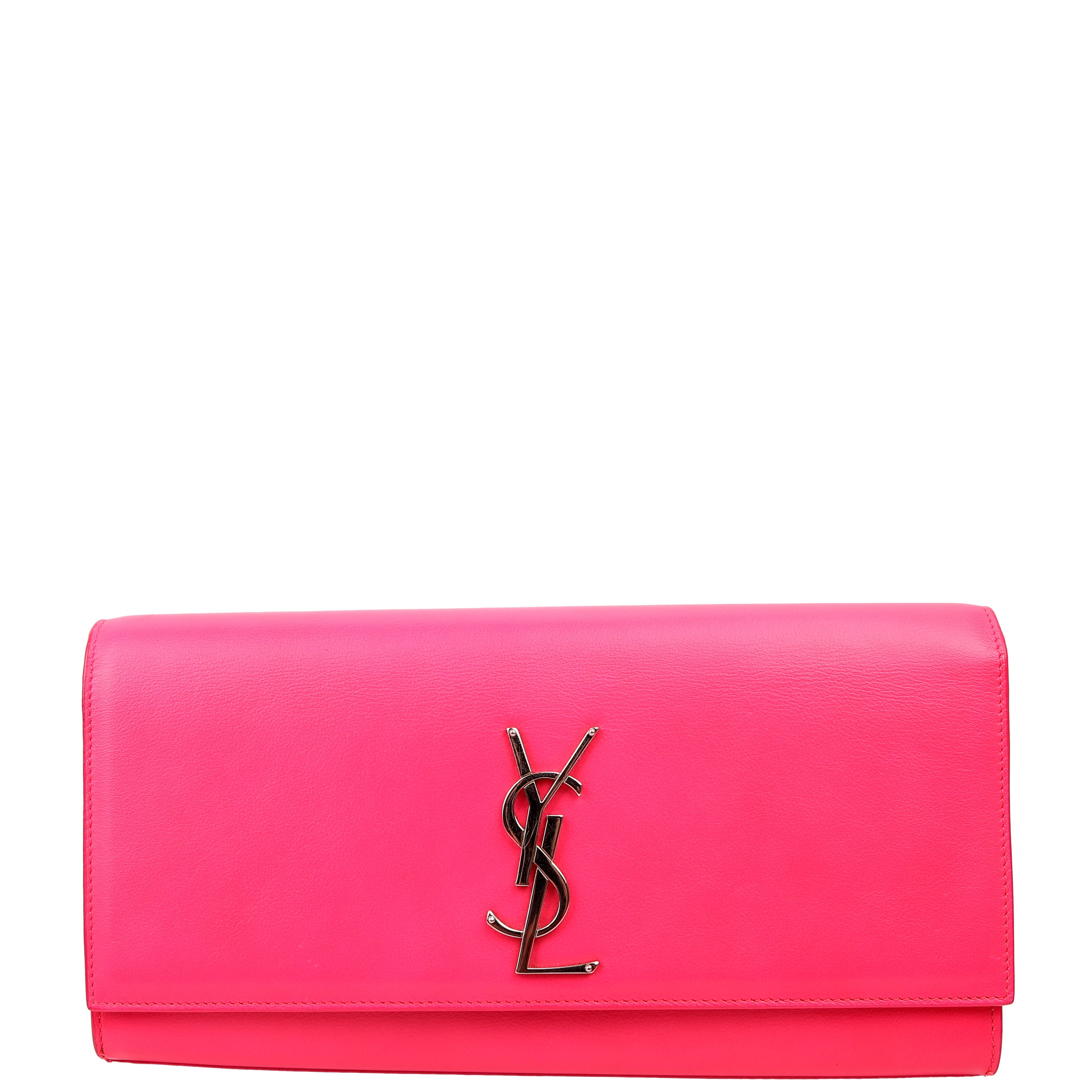 Saint Laurent Cassandre Clutch 326079 Pink