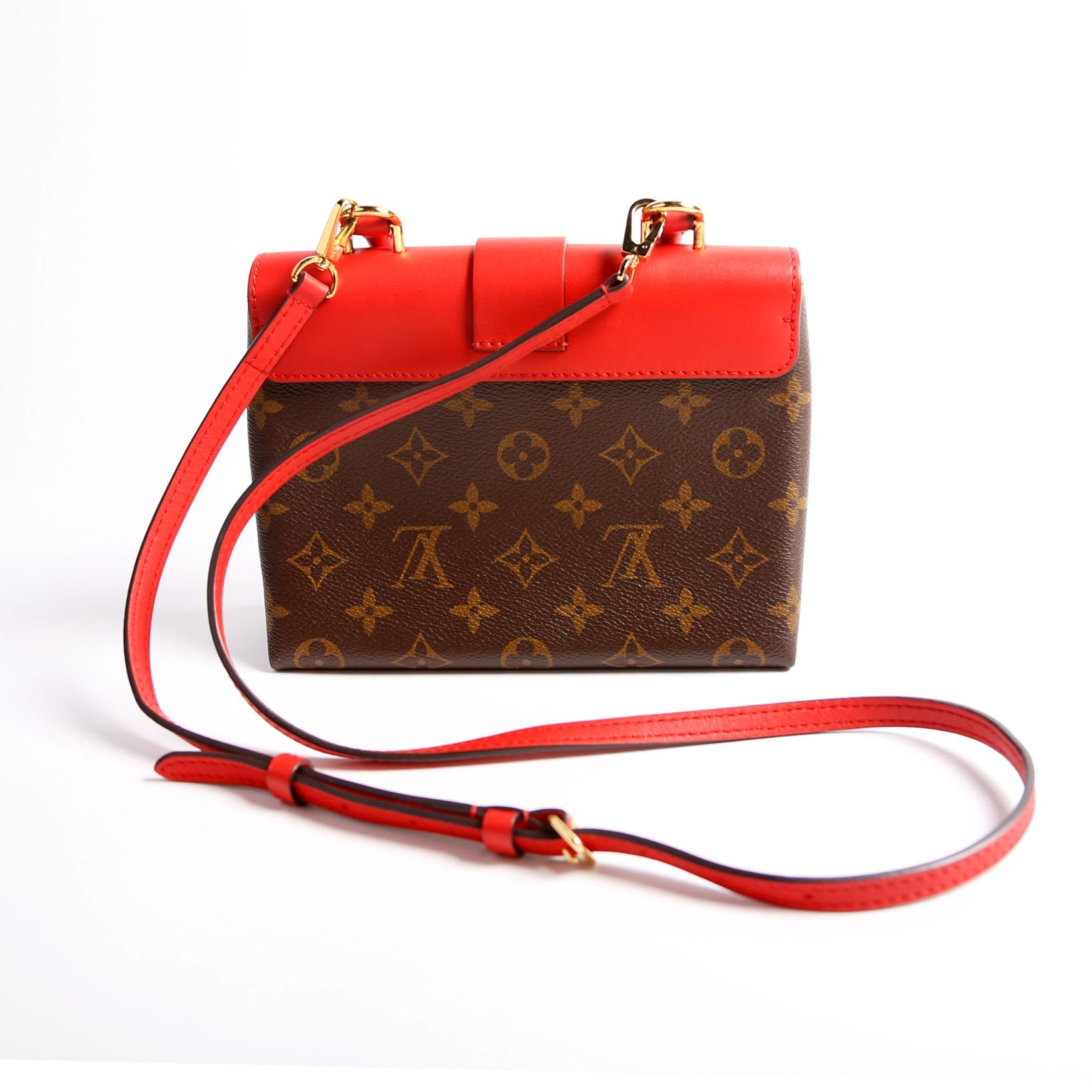 Louis Vuitton Locky BB Monogram Red