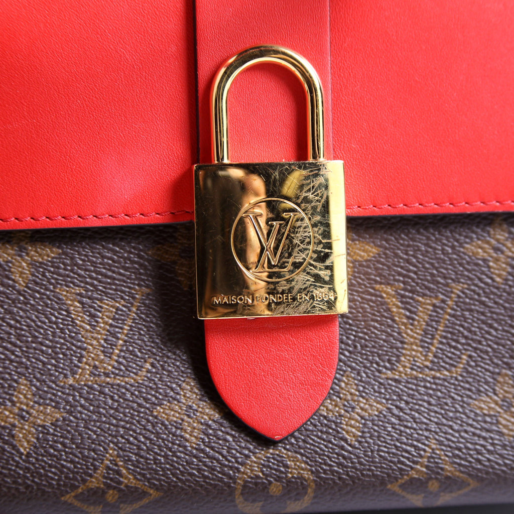 Louis Vuitton Locky BB Monogram Red