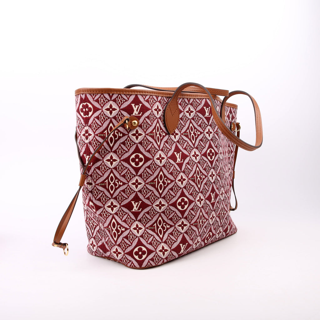 Louis Vuitton Neverfull MM with Wallet Since 1854 Jacquard