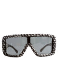 Chanel 71367 Shield Acetate Tweed