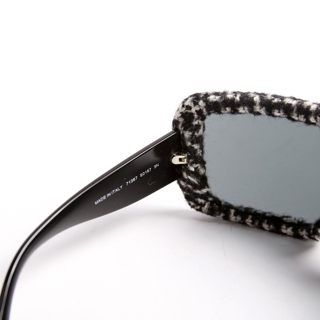 Chanel 71367 Shield Acetate Tweed