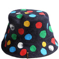 Louis Vuitton Bucket Denim Kusama Painted Dots Size Small