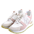 Louis Vuitton Run Away Sneakers Size 37 White/Blush