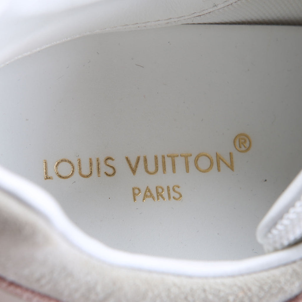 Louis Vuitton Run Away Sneakers Size 37 White/Blush
