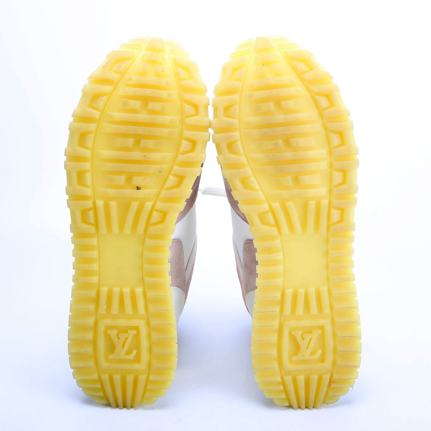 Louis Vuitton Run Away Sneakers Size 37 White/Blush