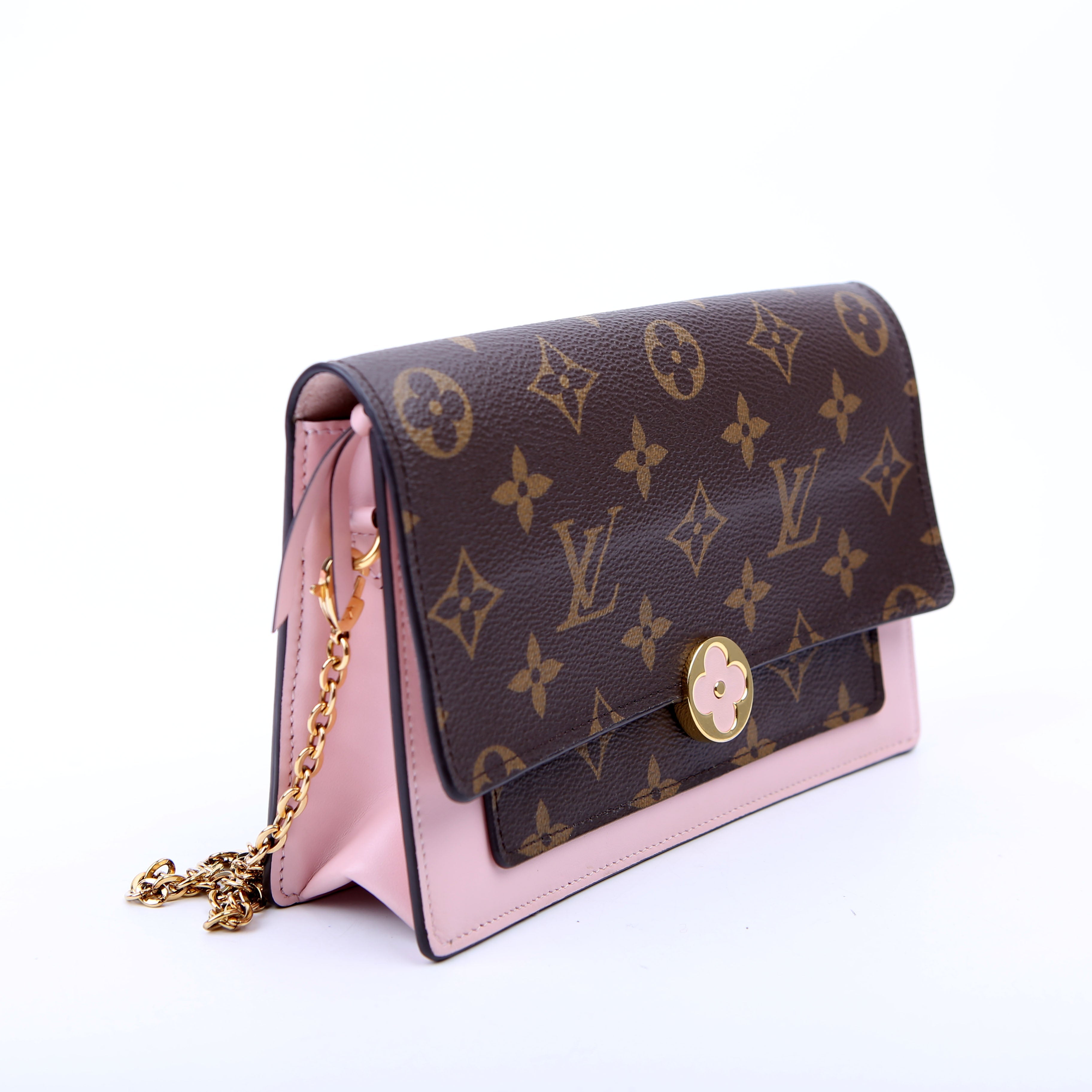 Louis Vuitton Flore Chain Wallet Monogram