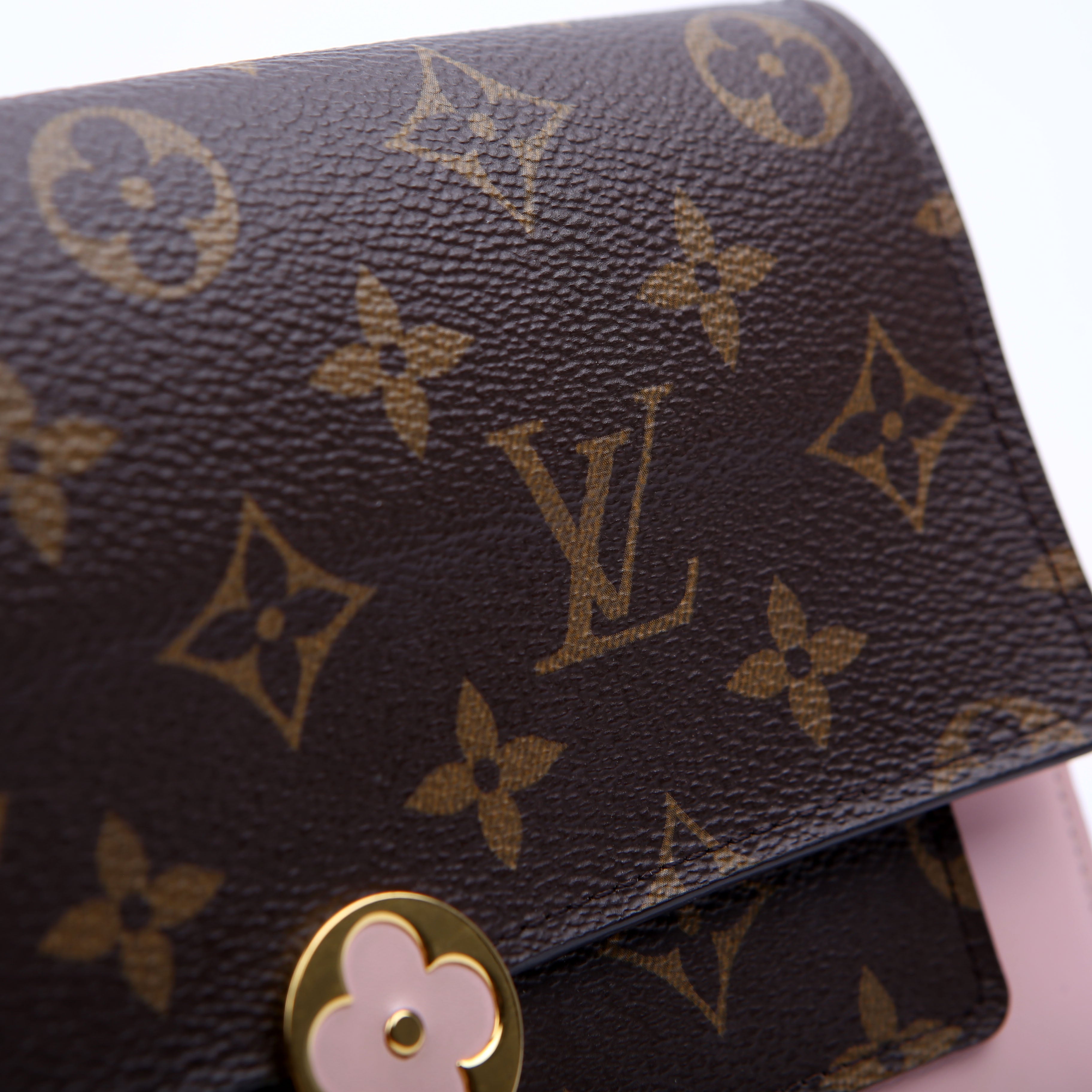 Louis Vuitton Flore Chain Wallet Monogram