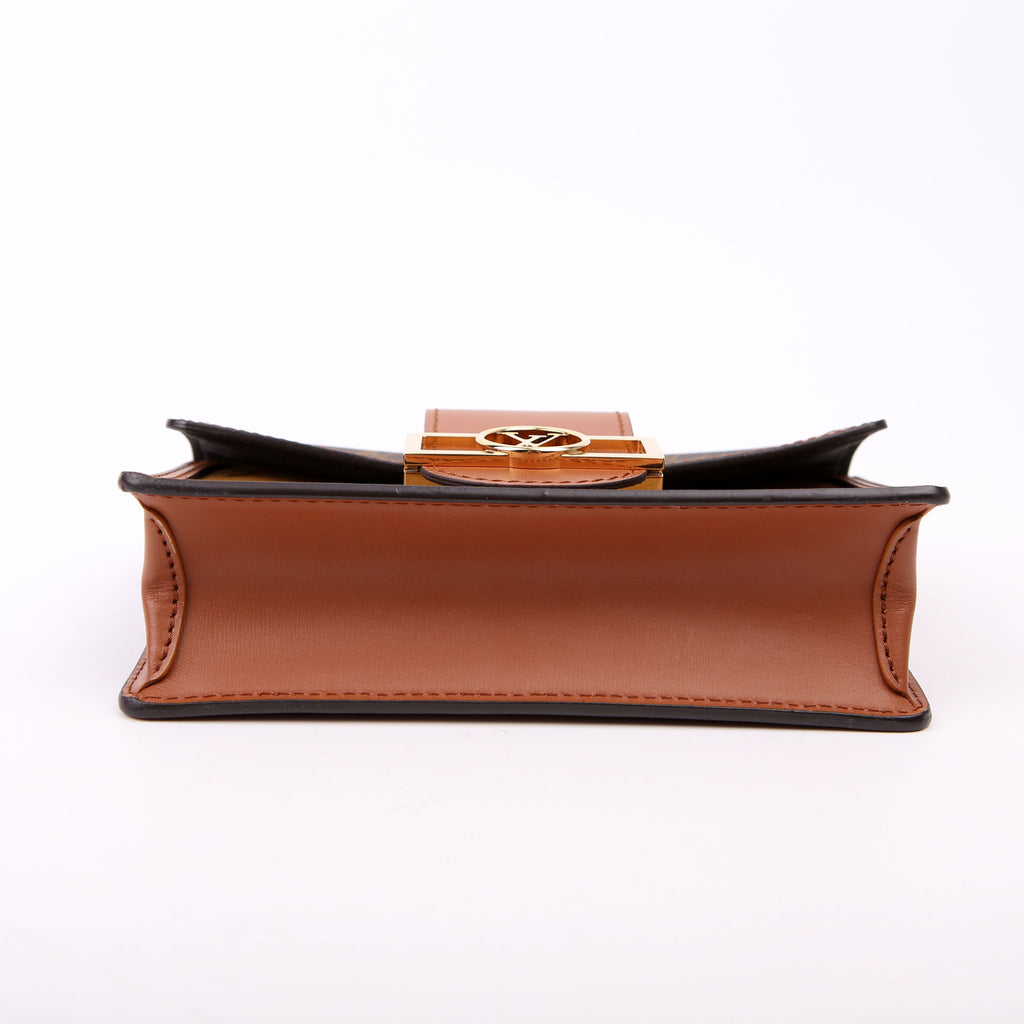 Louis Vuitton Dauphine Chain Wallet Reverse Monogram