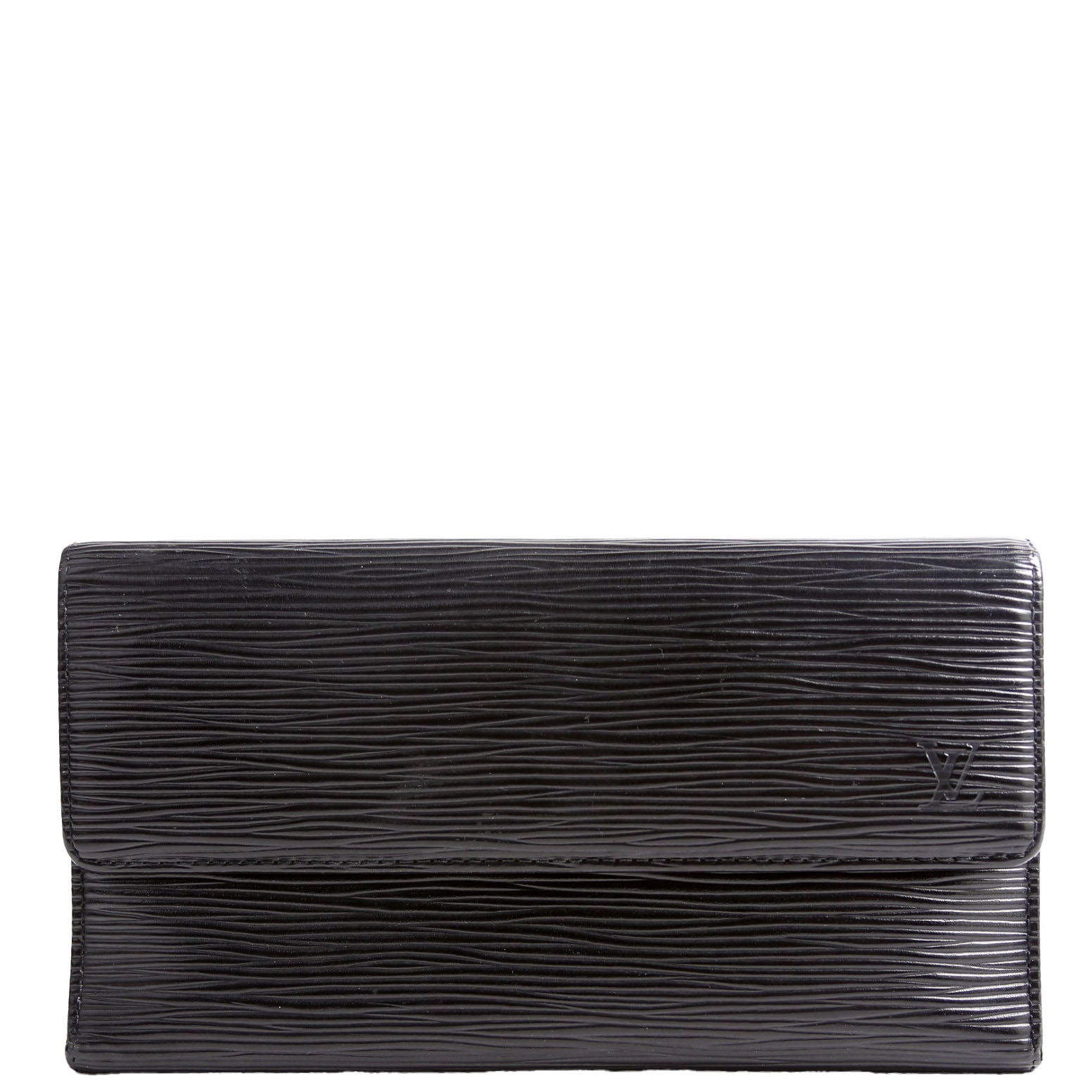 Louis Vuitton Porte Tresor International Wallet Epi Black