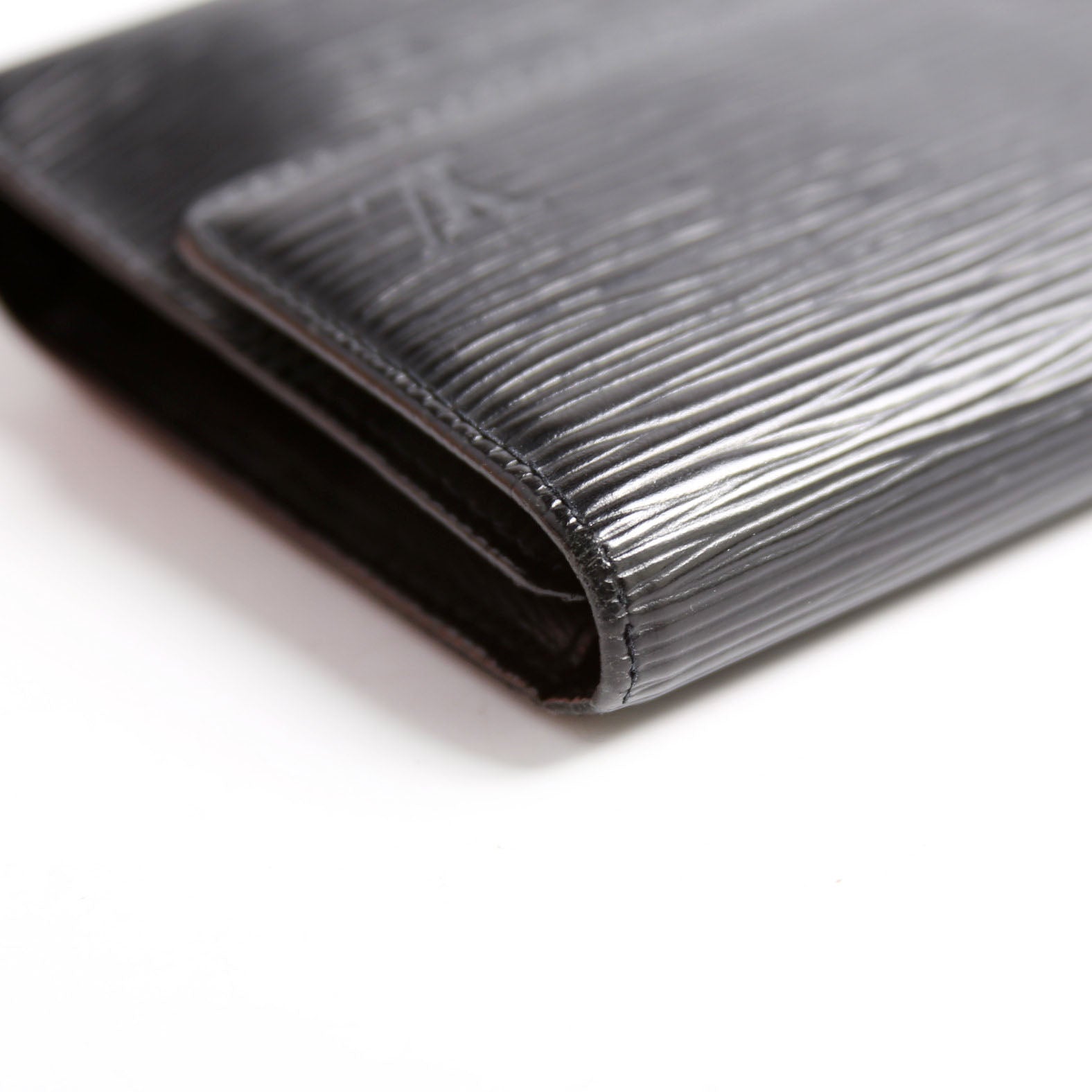 Louis Vuitton Porte Tresor International Wallet Epi Black