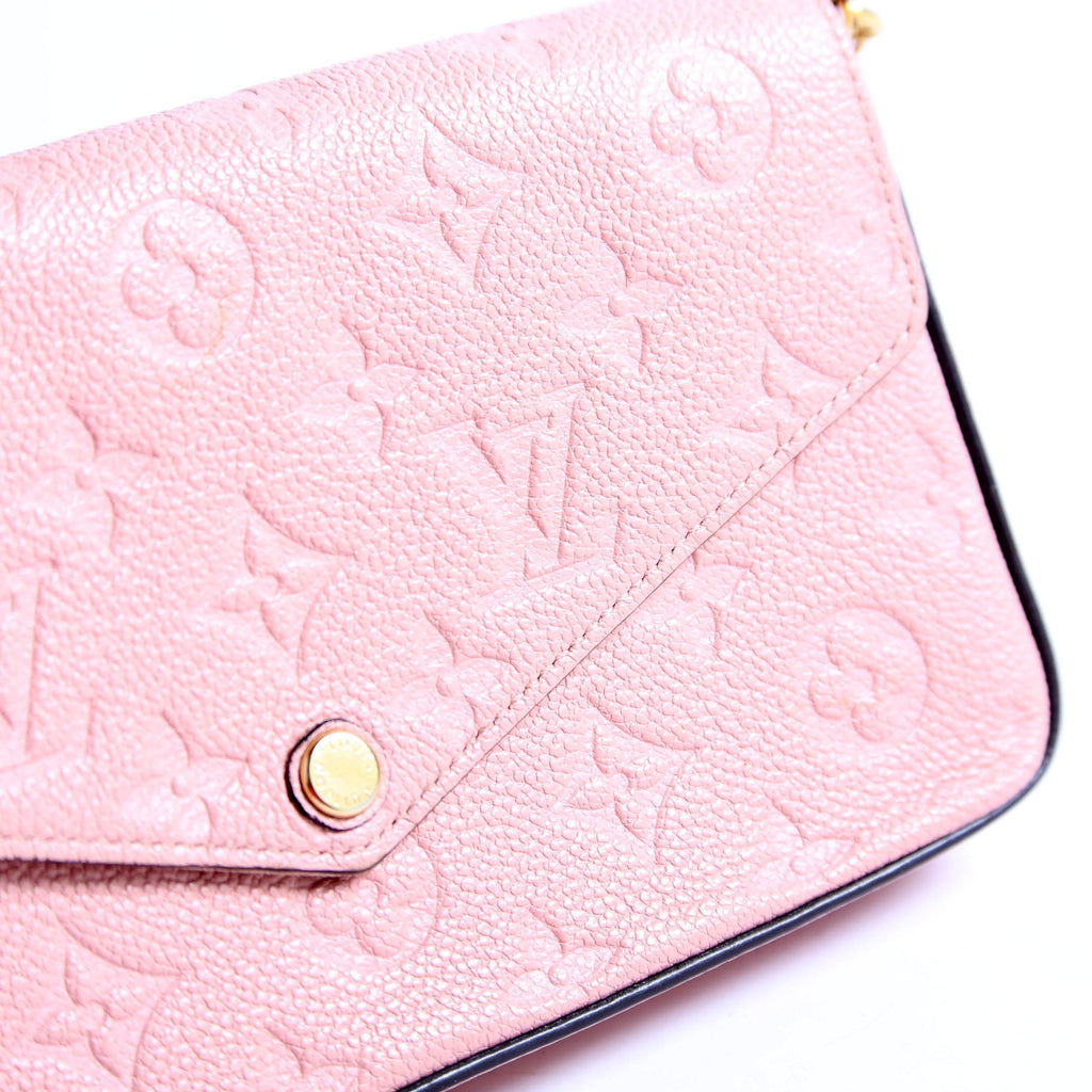 Louis Vuitton Pochette Felicie Empreinte Pink