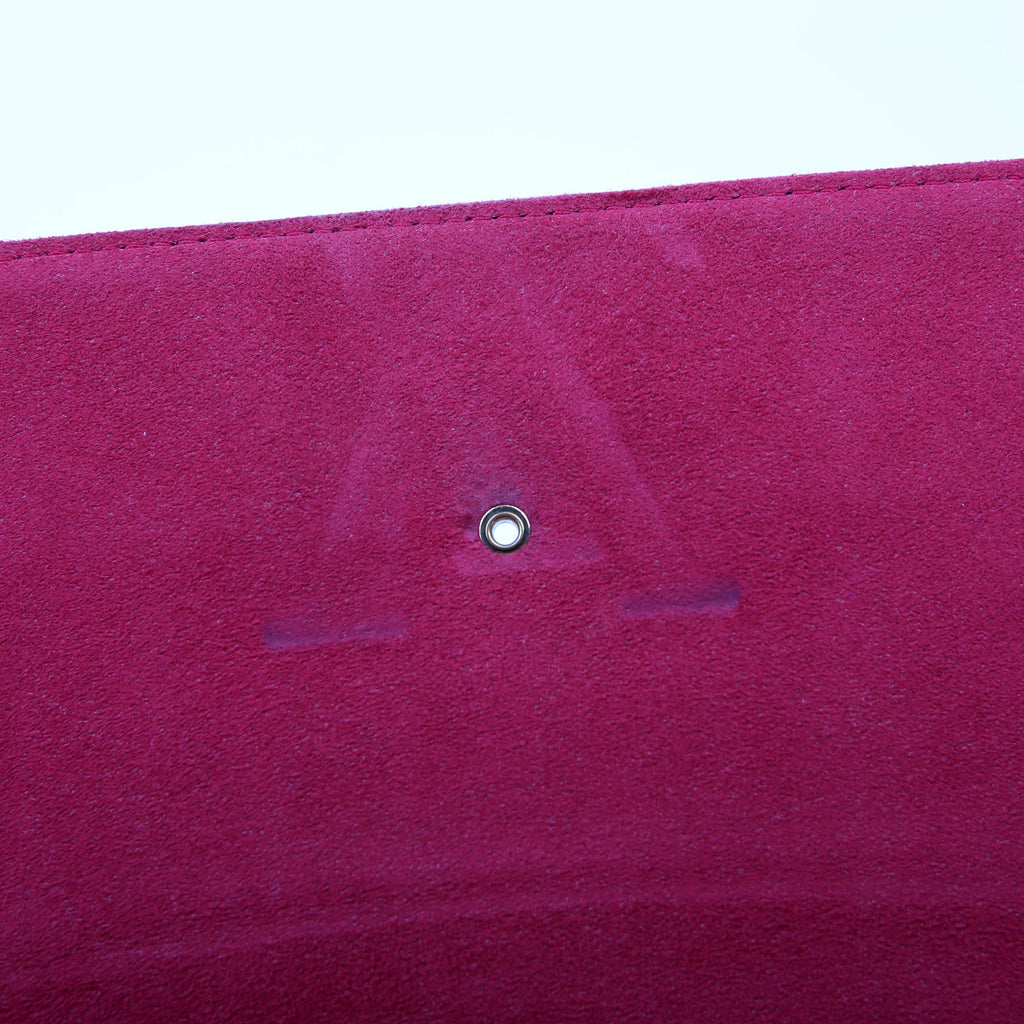 Louis Vuitton Louise MM Chain Bag Calfskin Red