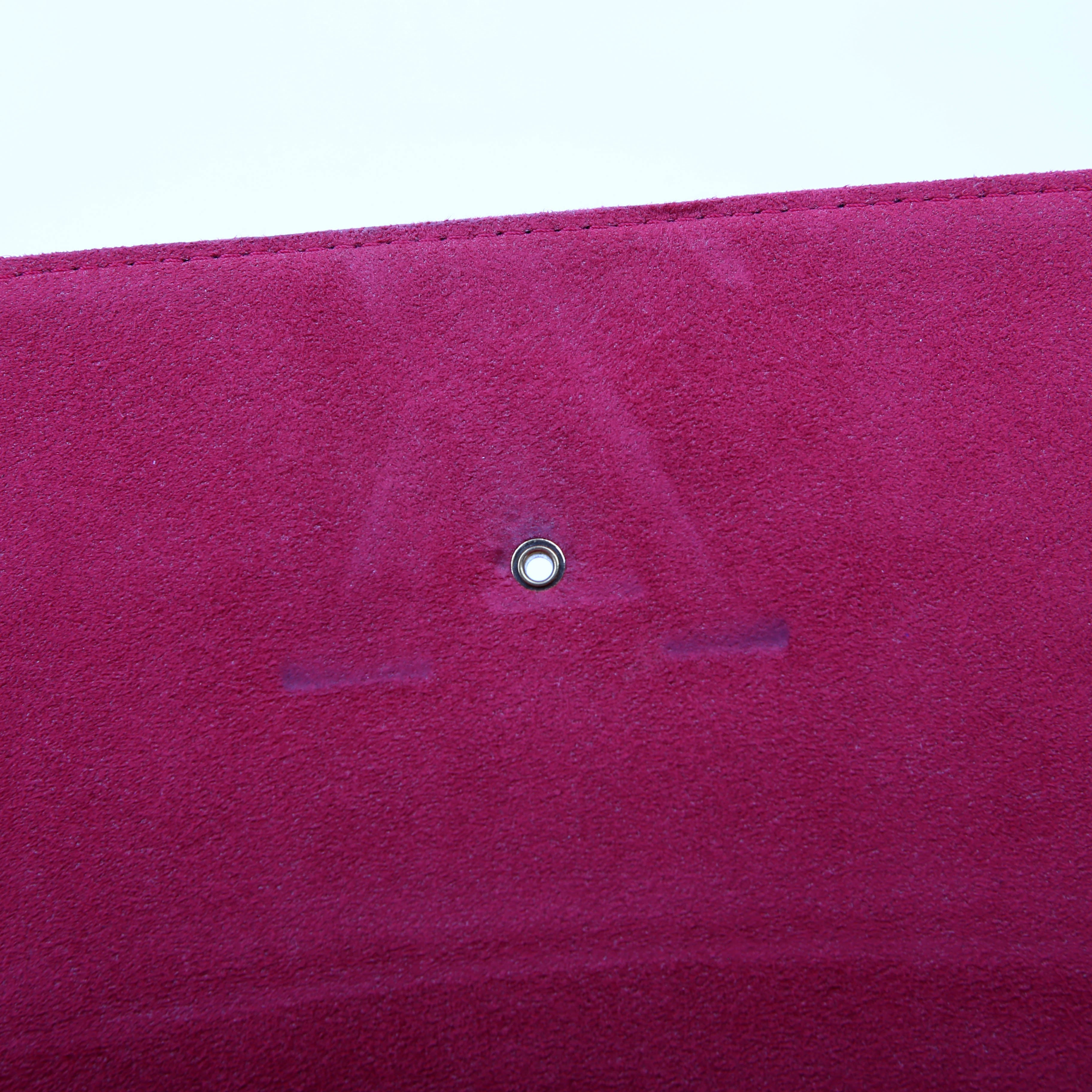 Louis Vuitton Louise MM Chain Bag Calfskin Red