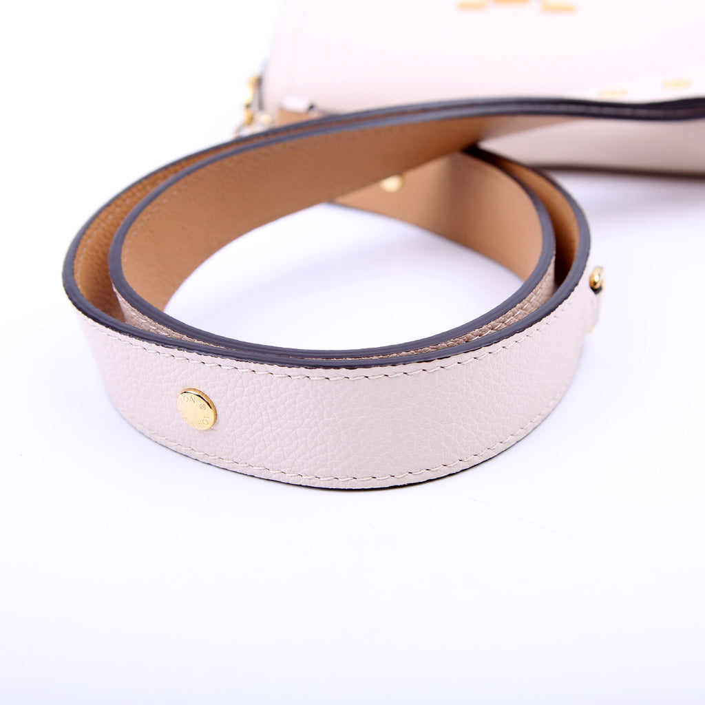 Louis Vuitton Lockme Tender Supple Calfskin Cream