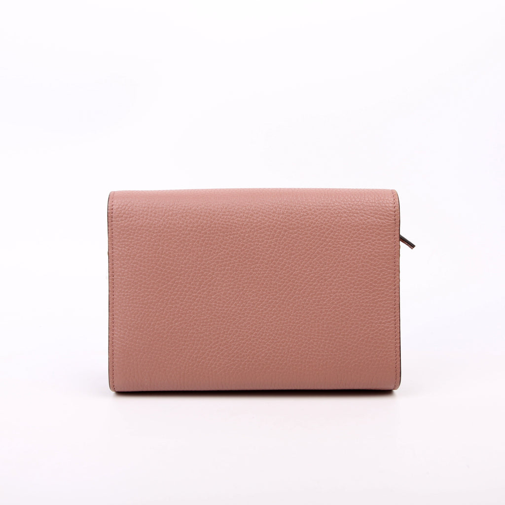 Gucci 401232 Marmont Chain Wallet Pink
