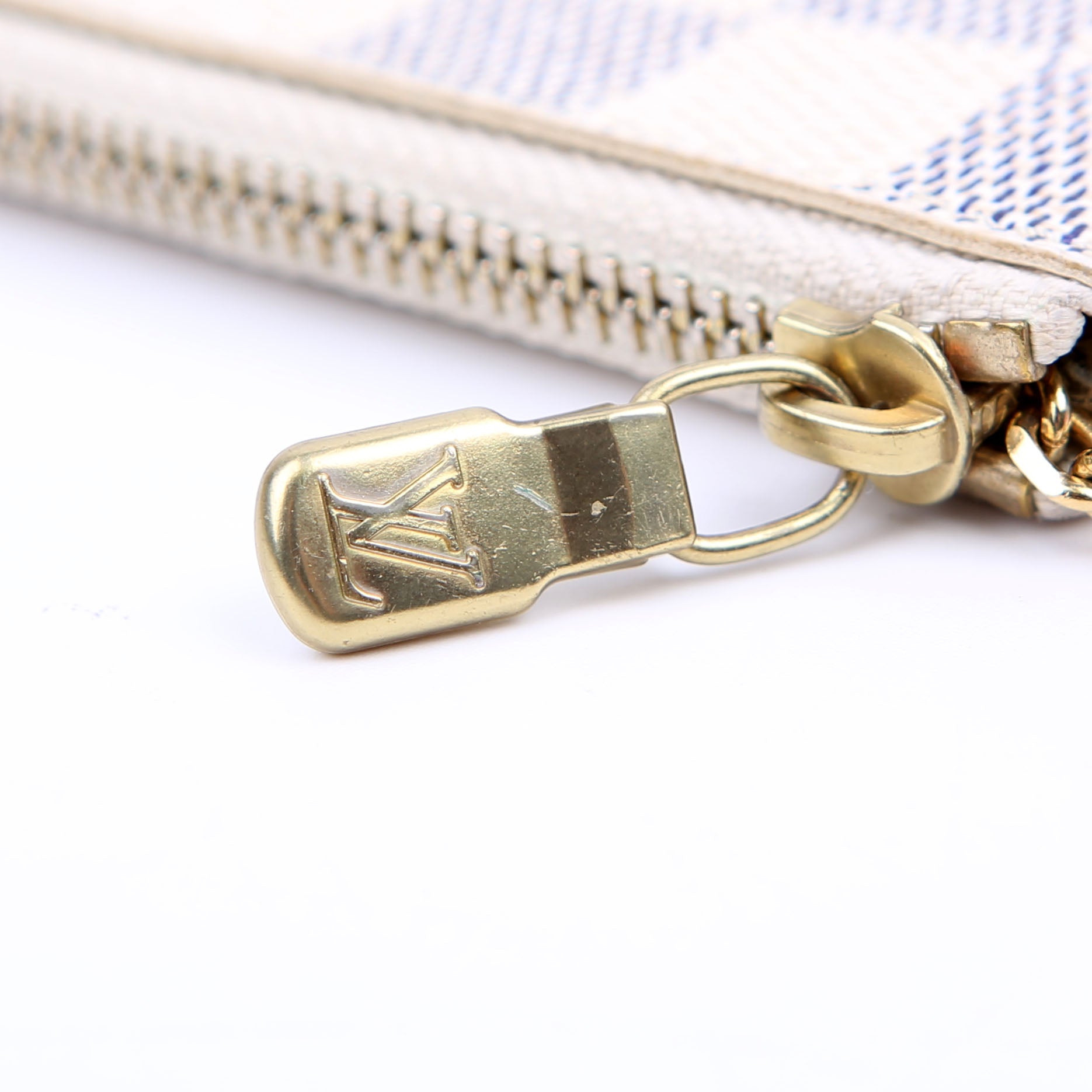 Louis Vuitton Pochette Cles Damier Azur