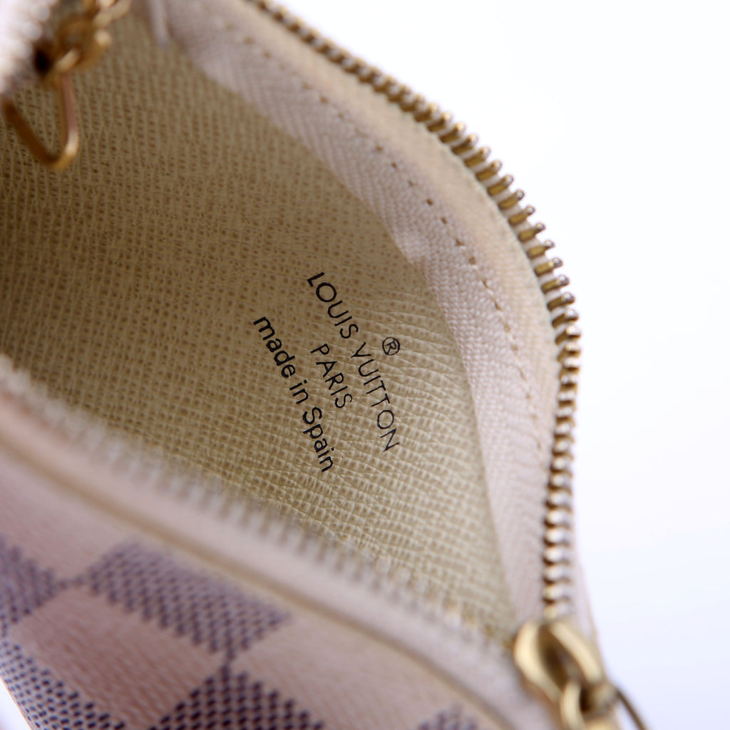 Louis Vuitton Pochette Cles Damier Azur