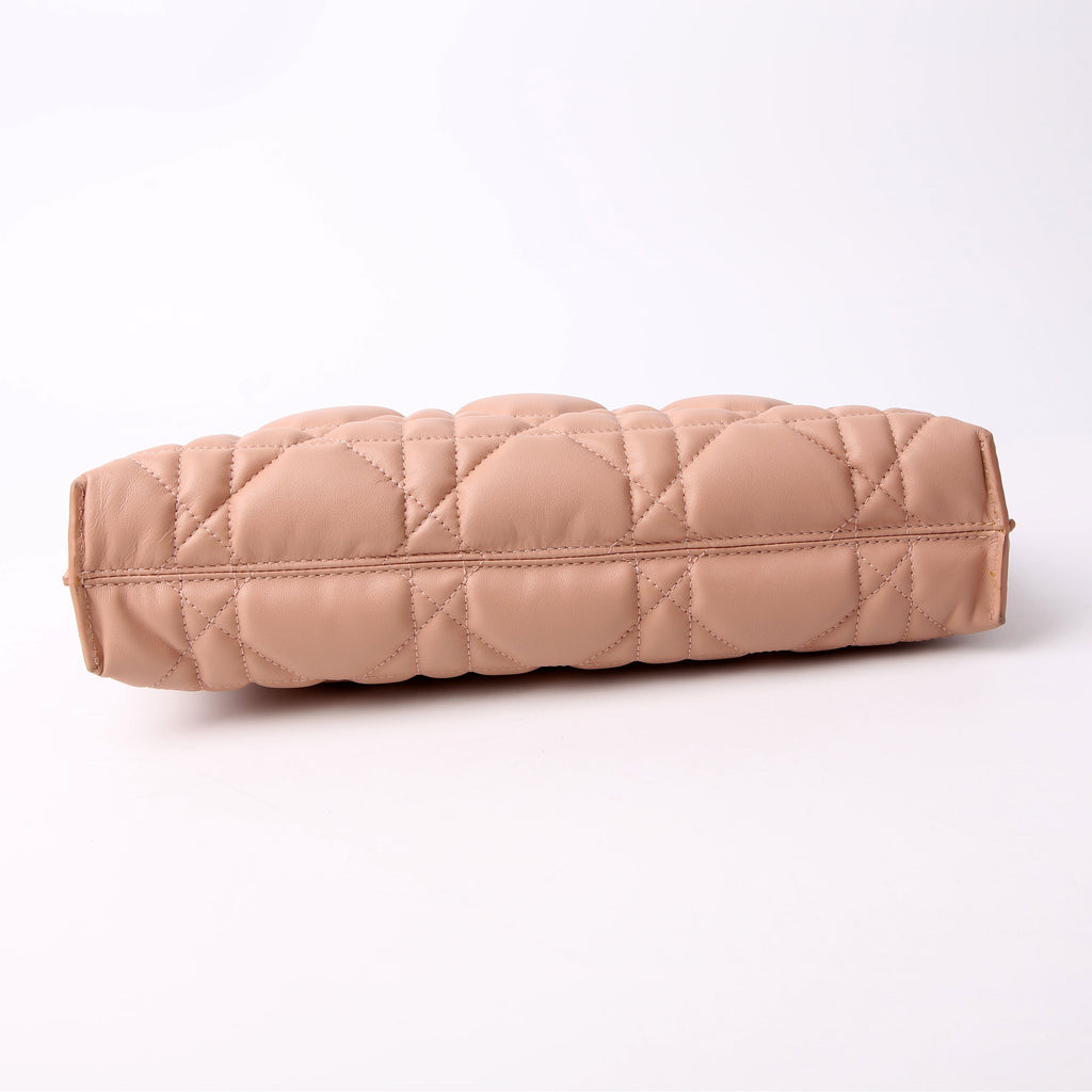 Christian Dior Macrocannage Caro D-Every Pouch Large Tan