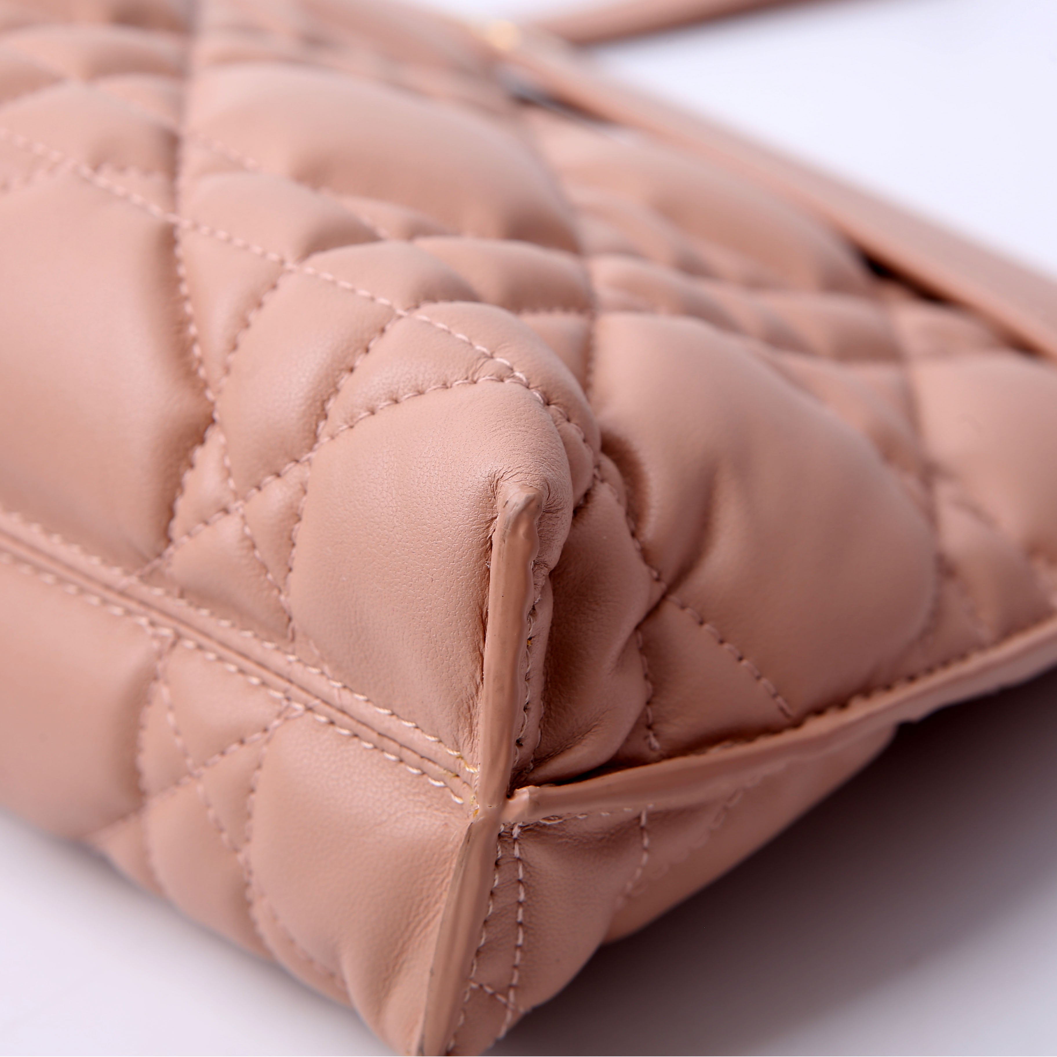 Christian Dior Macrocannage Caro D-Every Pouch Large Tan