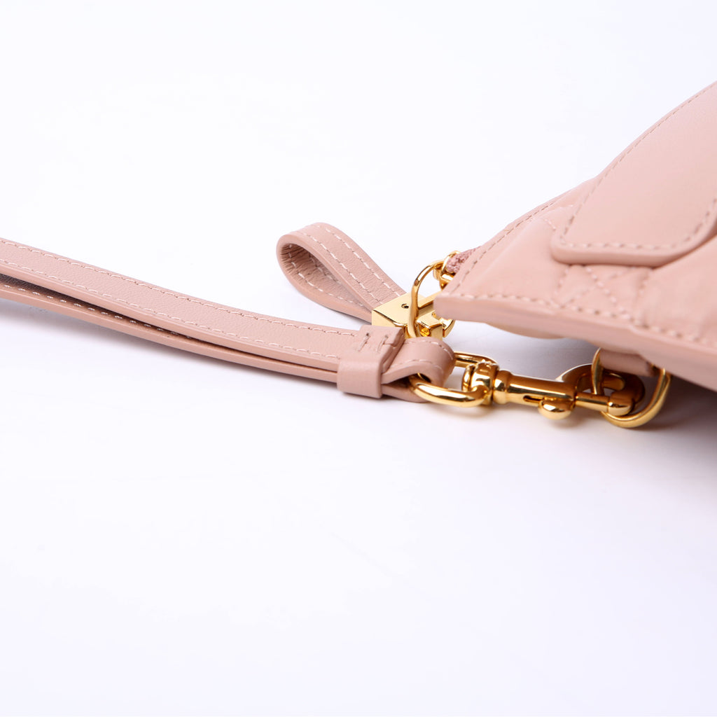 Christian Dior Macrocannage Caro D-Every Pouch Large Tan