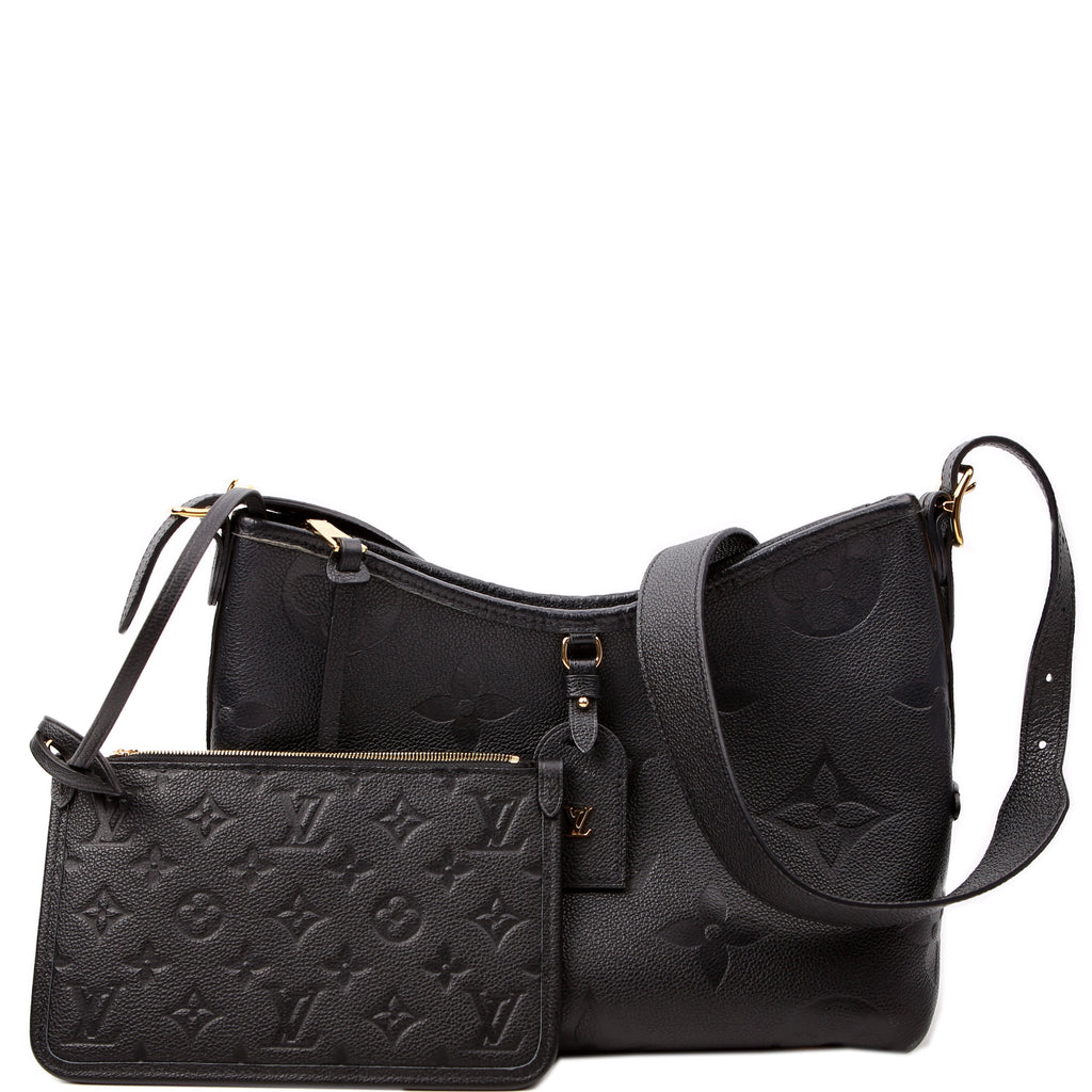 Louis Vuitton Carryall PM Zip Empreinte Black