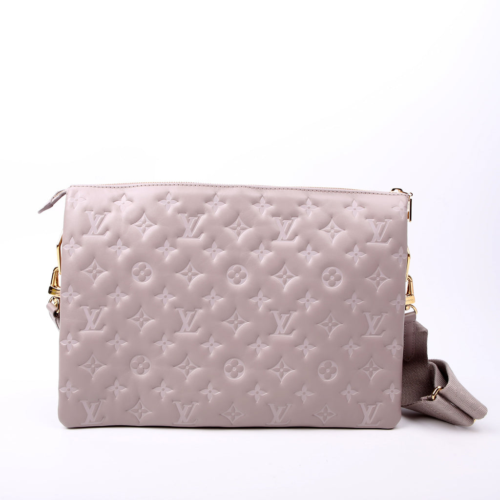 Louis Vuitton Coussin MM NV Lambskin Taupe