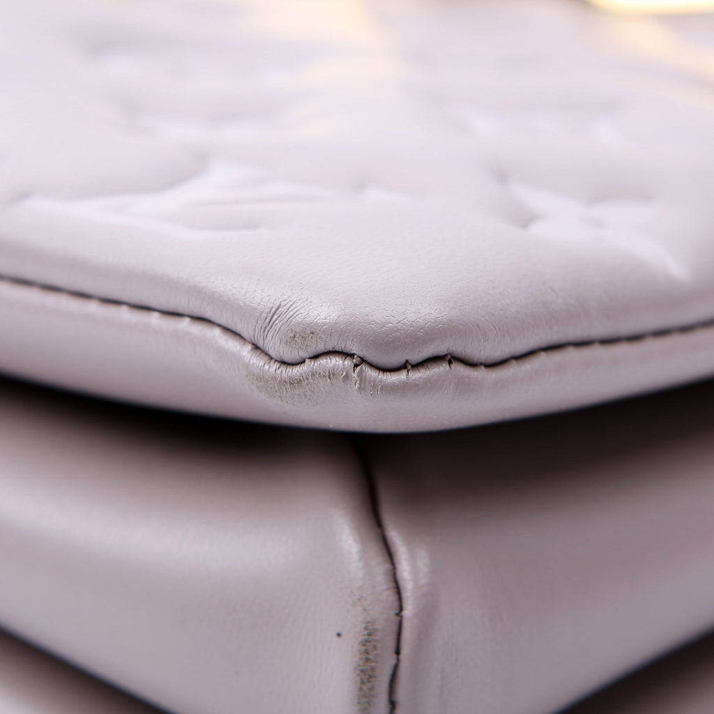 Louis Vuitton Coussin MM NV Lambskin Taupe
