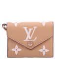 Louis Vuitton Victorine Wallet Bicolor Empreinte Tan