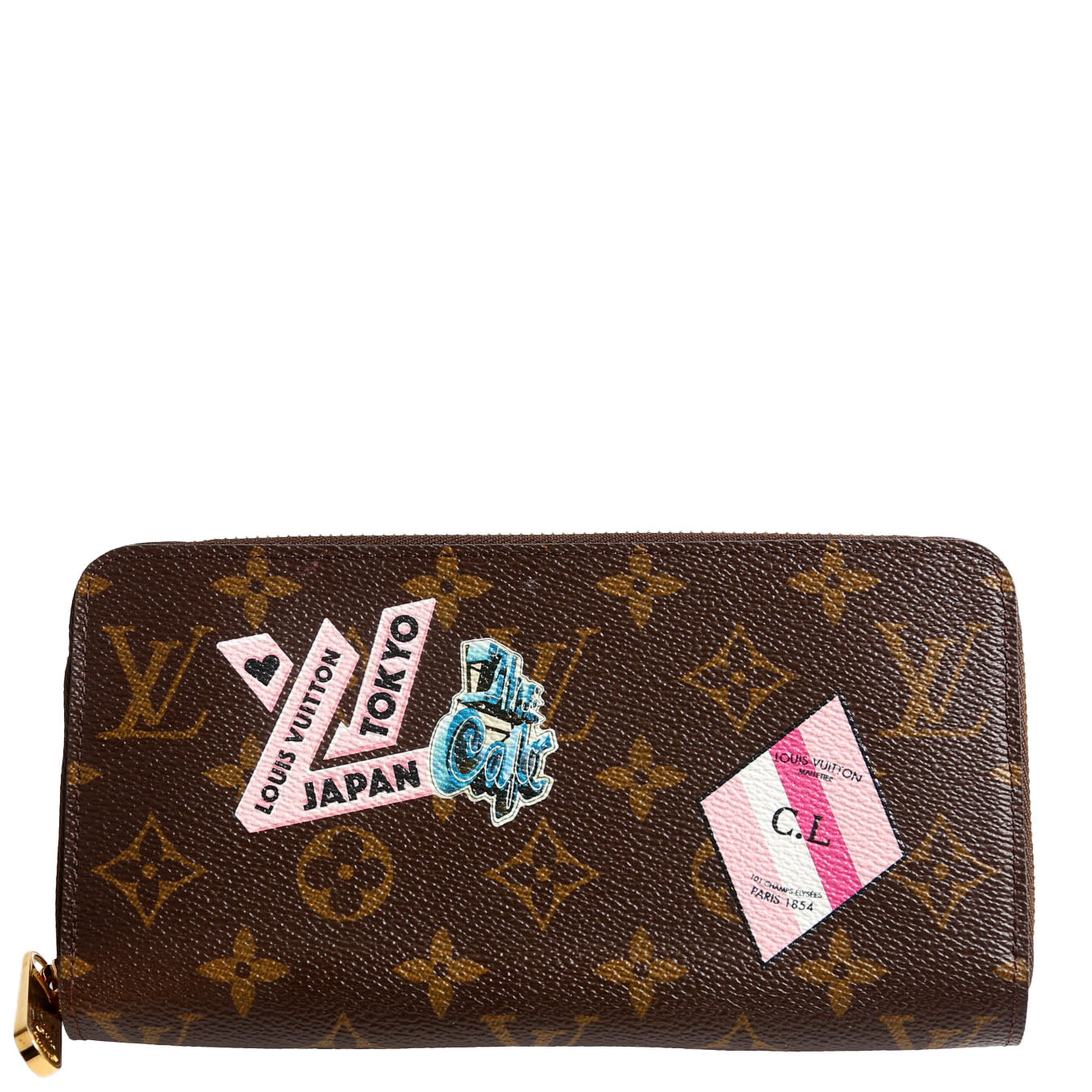 Louis Vuitton Zippy Wallet Monogram My World Tour