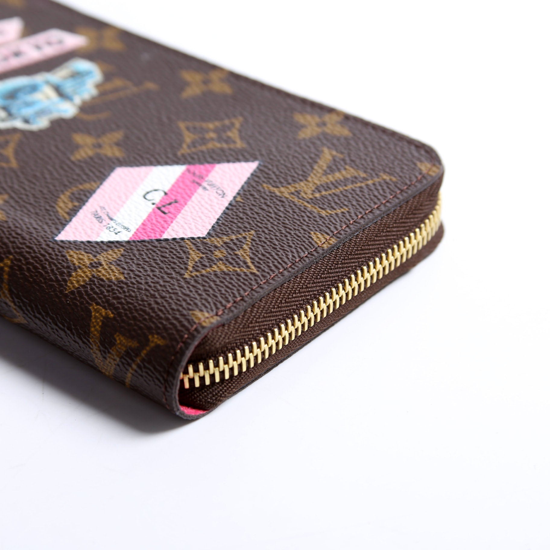 Louis Vuitton Zippy Wallet Monogram My World Tour