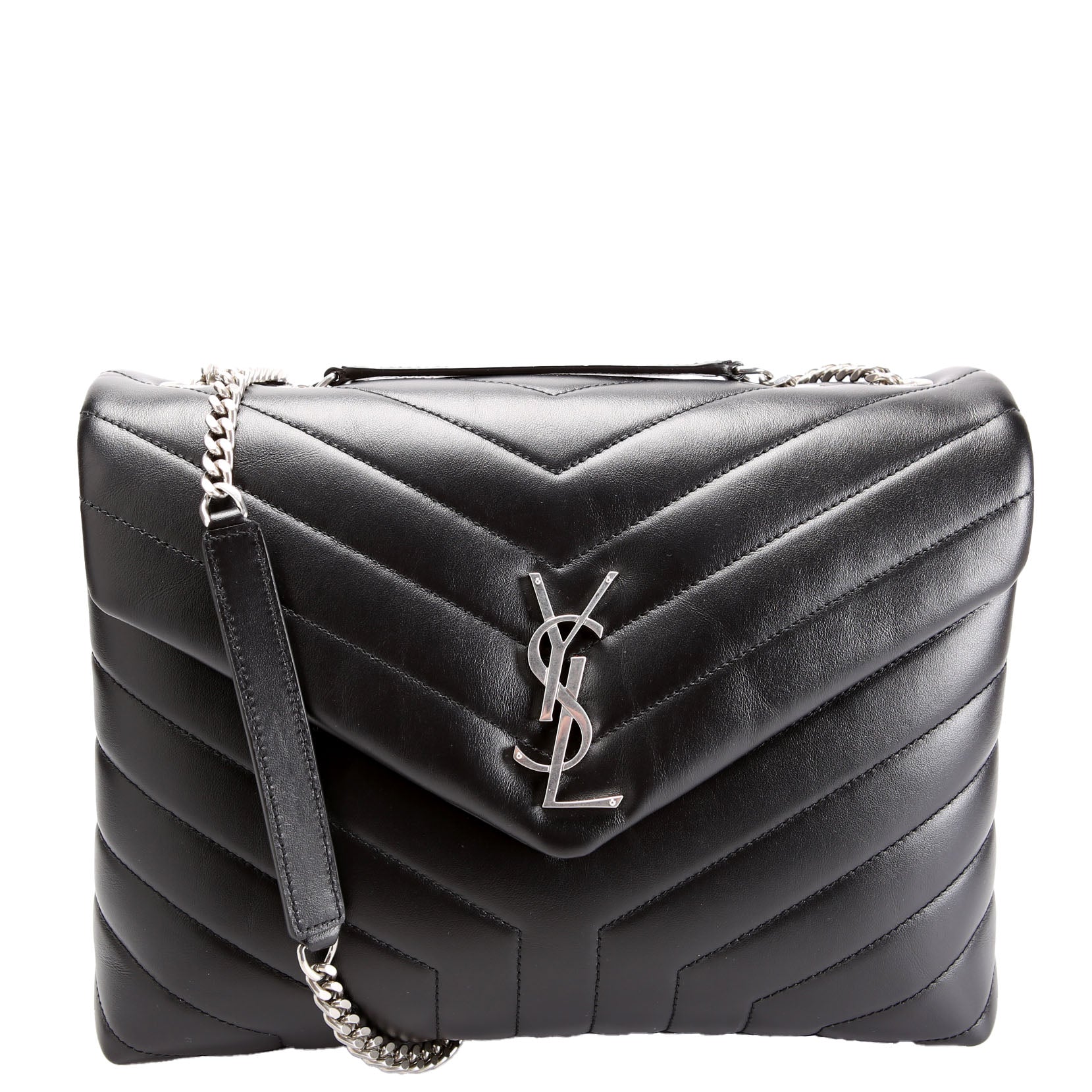 Saint Laurent LouLou Medium Quilted 574946 Black